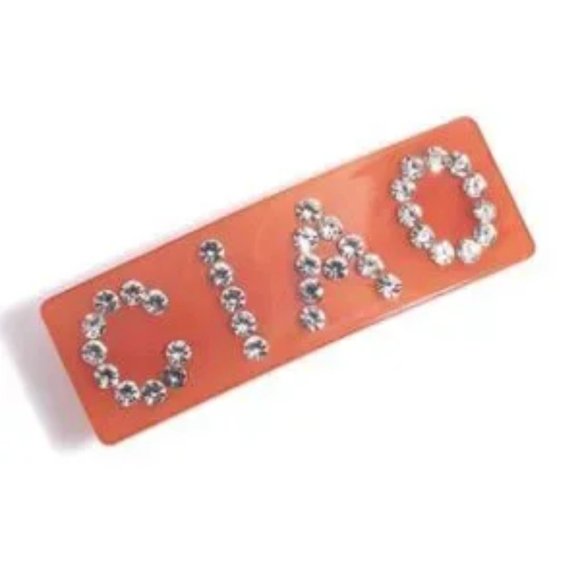 Purple Rhinestone Hair Barrette Hairpiece Special Occasion - Picture 2 of 5